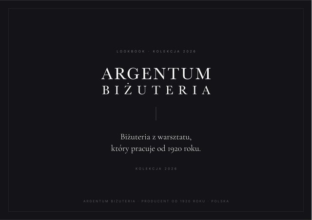 Argentum Biżuteria — Lookbook 2026